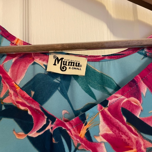 Show Me Your MuMu SMYM Mae Mu Tunic Dress Beach Swim Cover-up - Picture 3 of 9